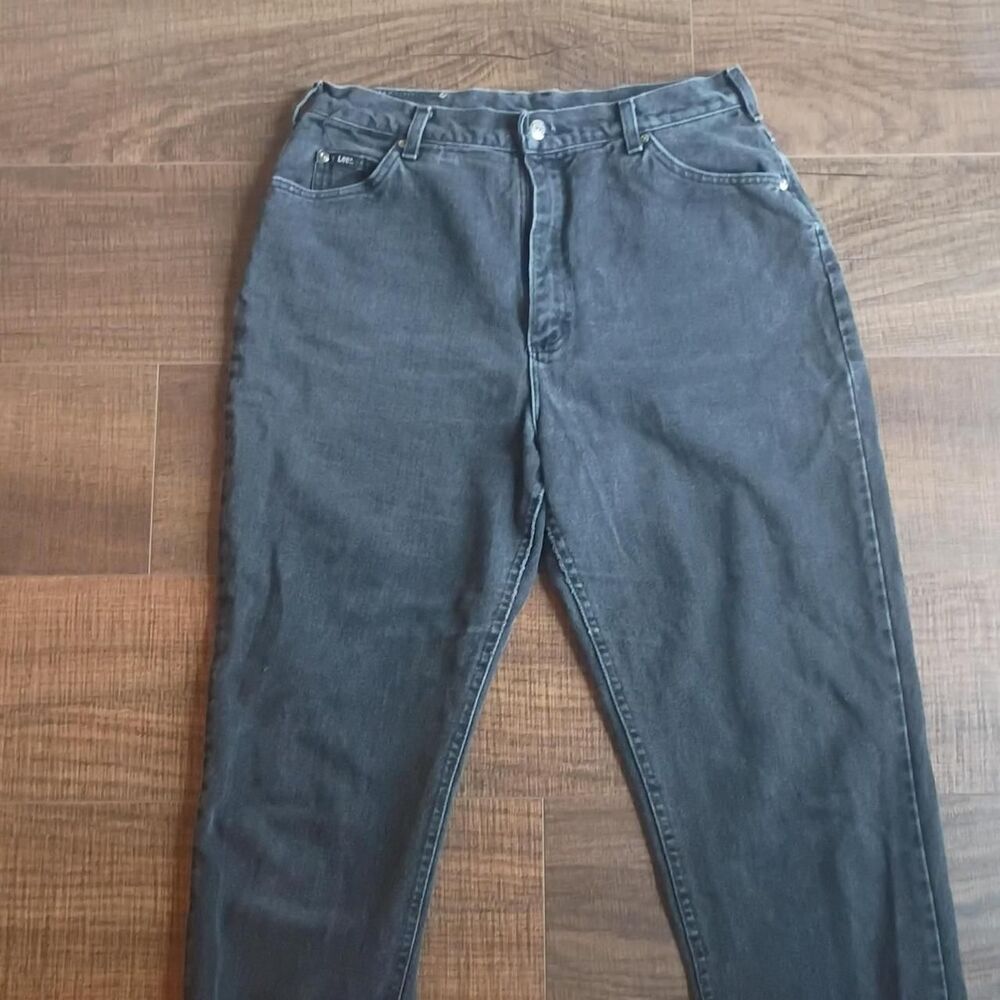 Lee Women's Black and Grey Jeans